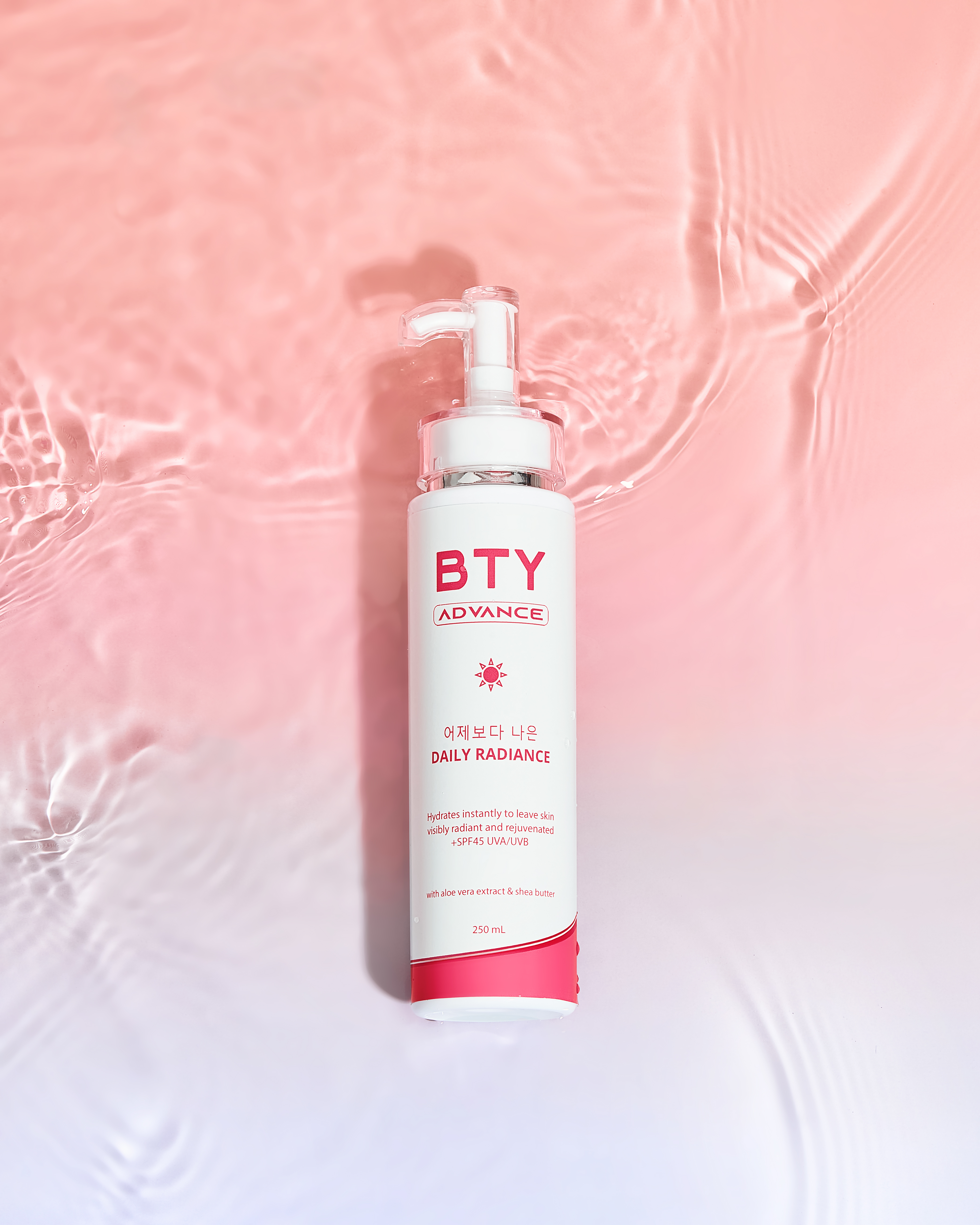 BTY Advance Daily Radiance lotion for varicose veins